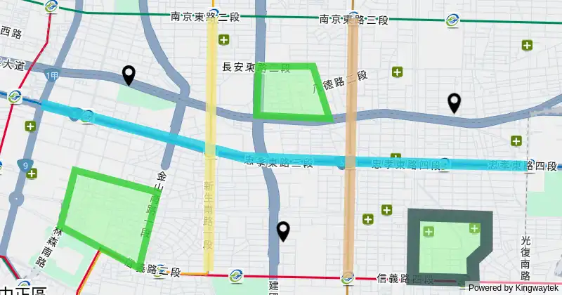 點線面Feature的互動效果