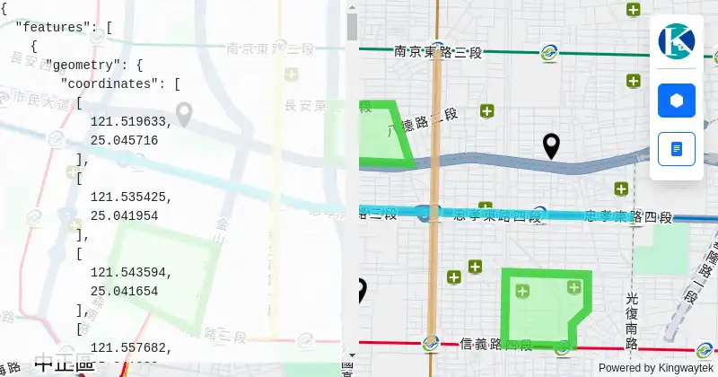 關閉點線面Feature