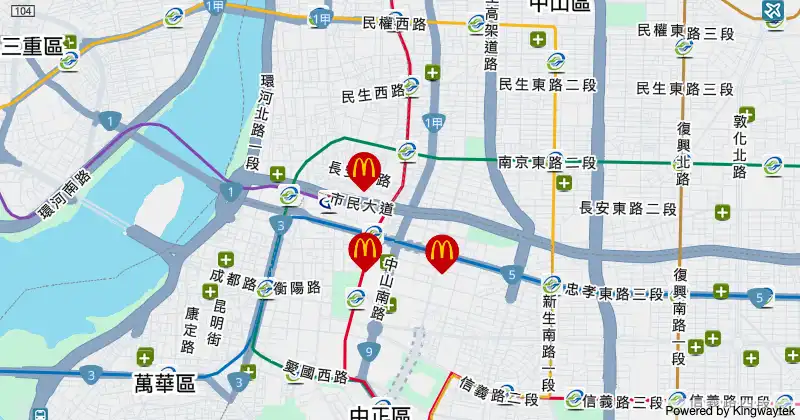 演示McDonald官網的彈跳視窗