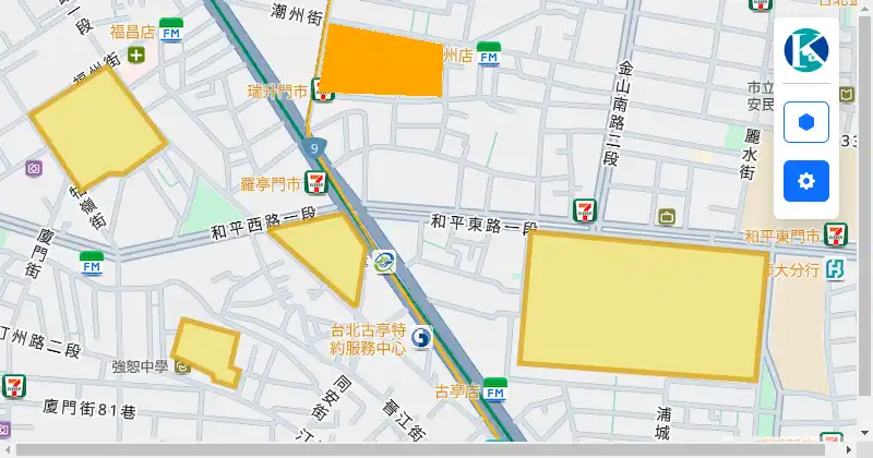 多邊形Feature調整外觀